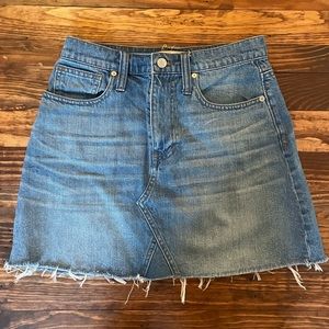 Madewell Denim Skirt